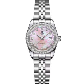 Đồng hồ nữ Carnival 8131L2-VT-HK Xà Cừ Hồng
