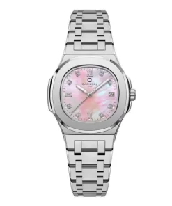 Đồng Hồ Carnival Nữ 8160L-VT-XCH Xà Cừ Hồng