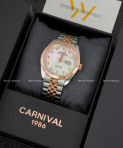 đồng hồ Carnival nam 8131G-CH-TK (Xà Cừ Trắng)