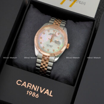 đồng hồ Carnival nam 8131G-CH-TK (Xà Cừ Trắng)
