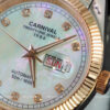 Carnival 8131G-CH-TK (Xà Cừ Trắng) 12 đồng hồ Carnival nam 8131G-CH-TK (Xà Cừ Trắng)