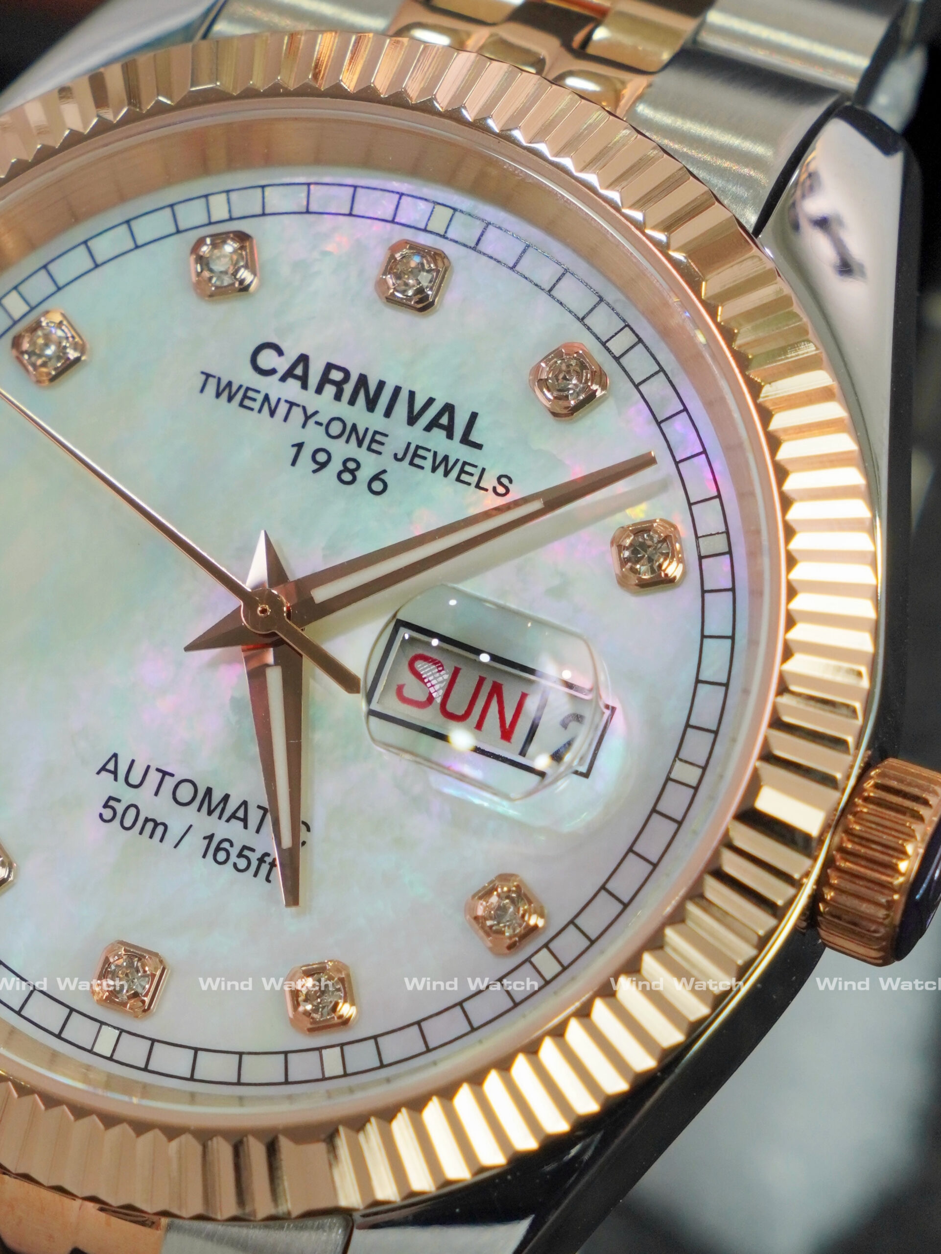 Carnival 8131G-CH-TK (Xà Cừ Trắng) 5 đồng hồ Carnival nam 8131G-CH-TK (Xà Cừ Trắng)