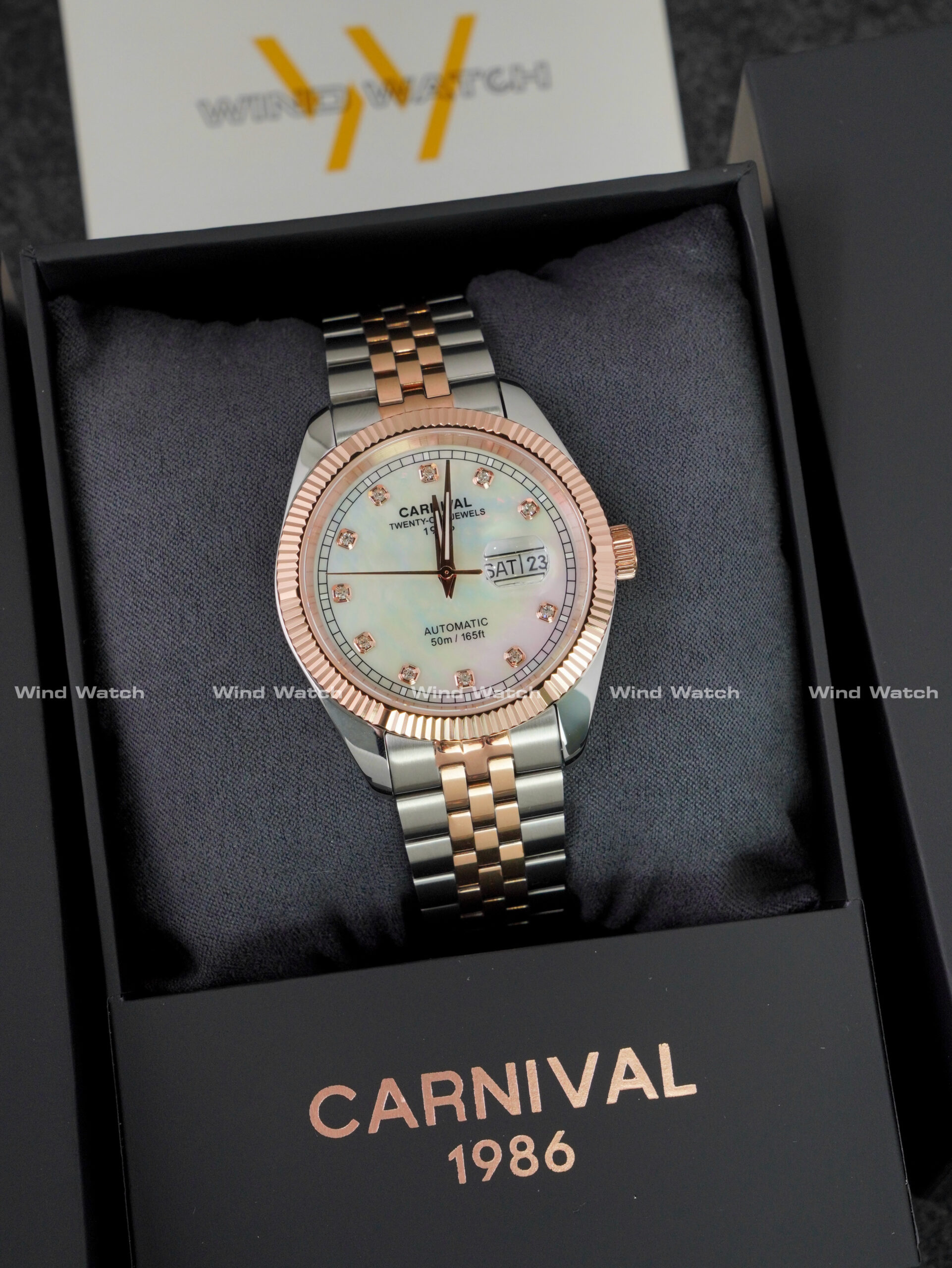Carnival 8131G-CH-TK (Xà Cừ Trắng) 6 đồng hồ Carnival nam 8131G-CH-TK (Xà Cừ Trắng)