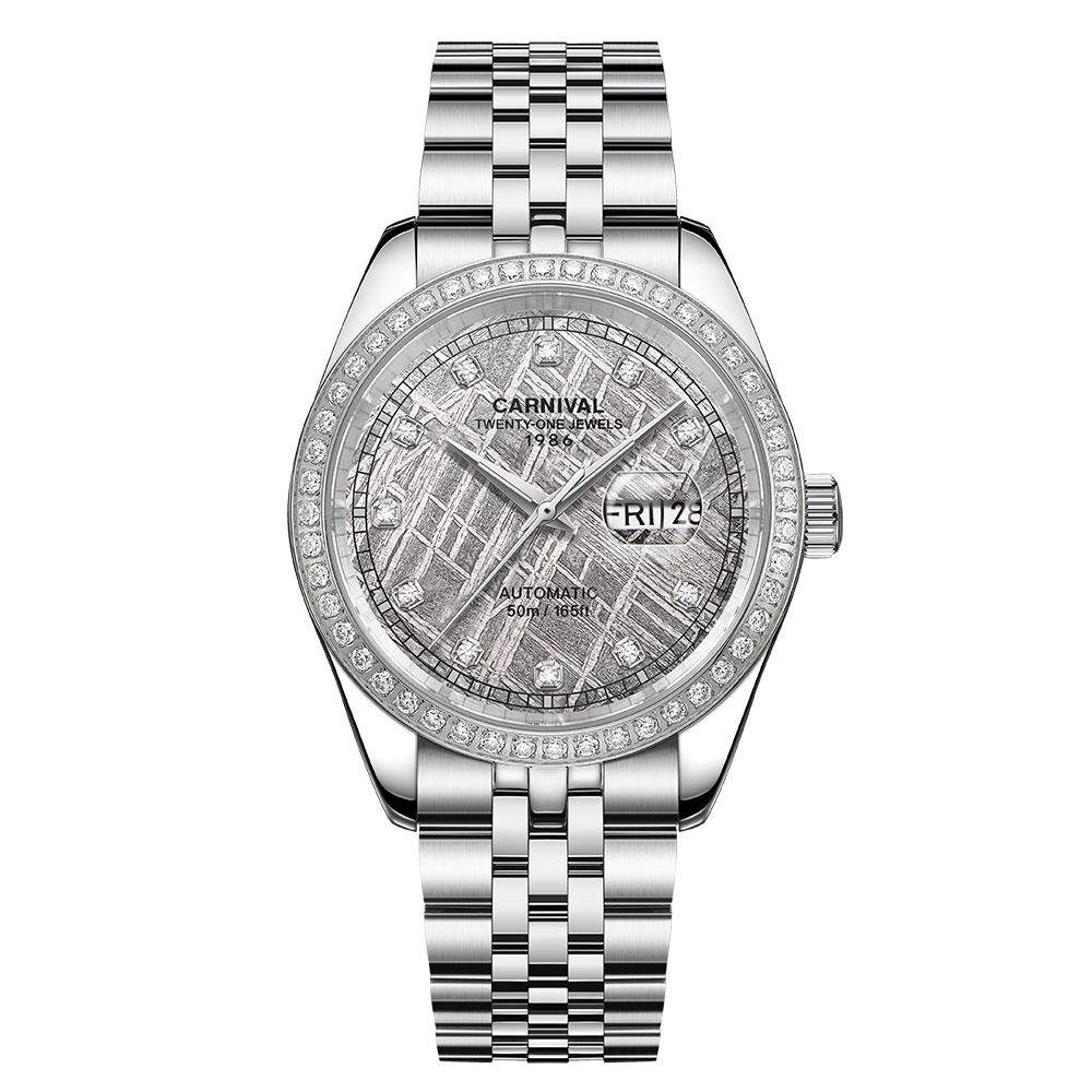 Đồng Hồ Carnival Nam 8131G2-VT-TT (Thiên Thạch) 1 CARNIVAL-8131G2-VT-TT