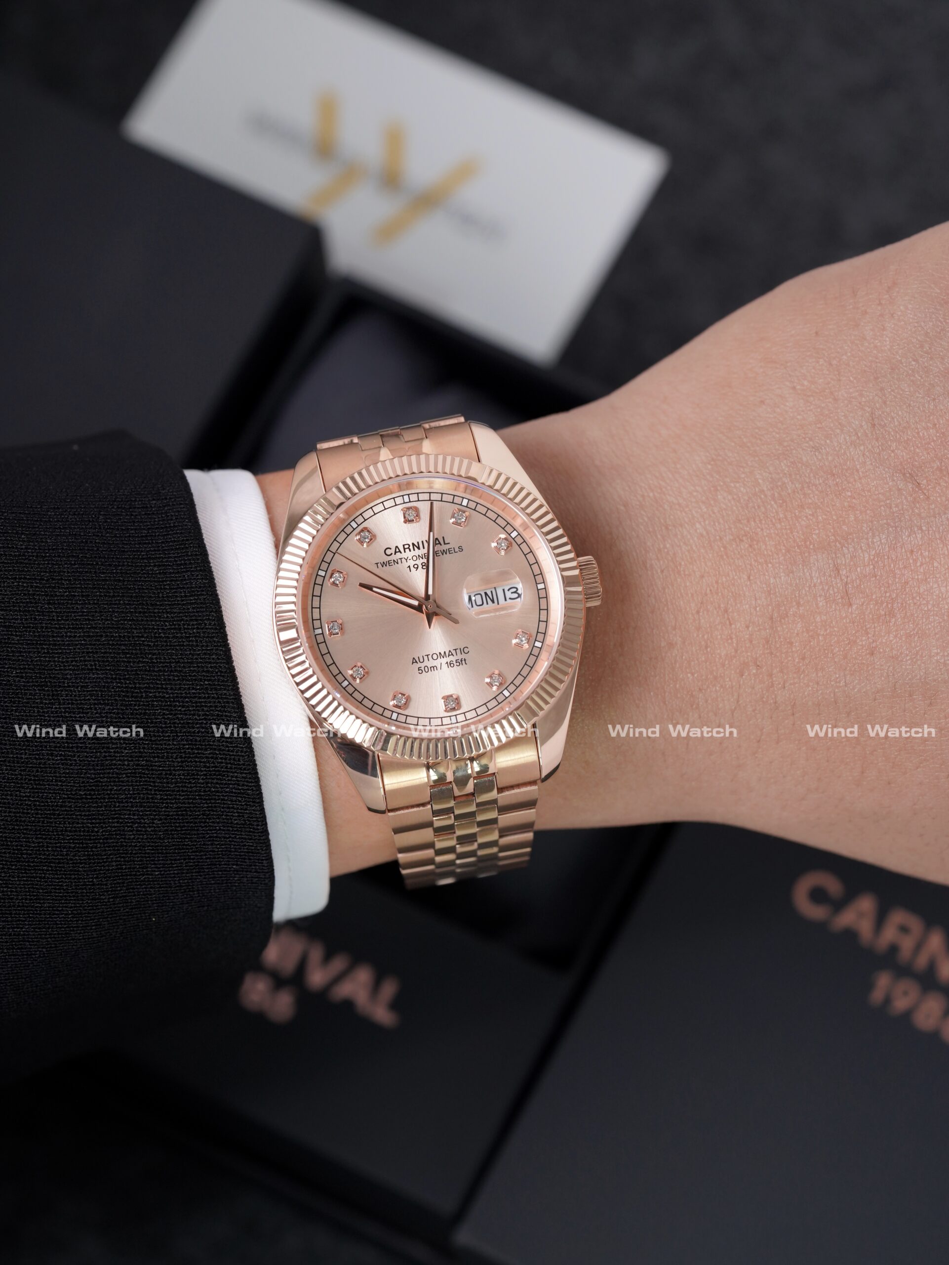 Đồng Hồ Carnival Nam 8131G-VH-NN 15 Đồng hồ Carnival nam 8131G-VH-NN (Sundust)