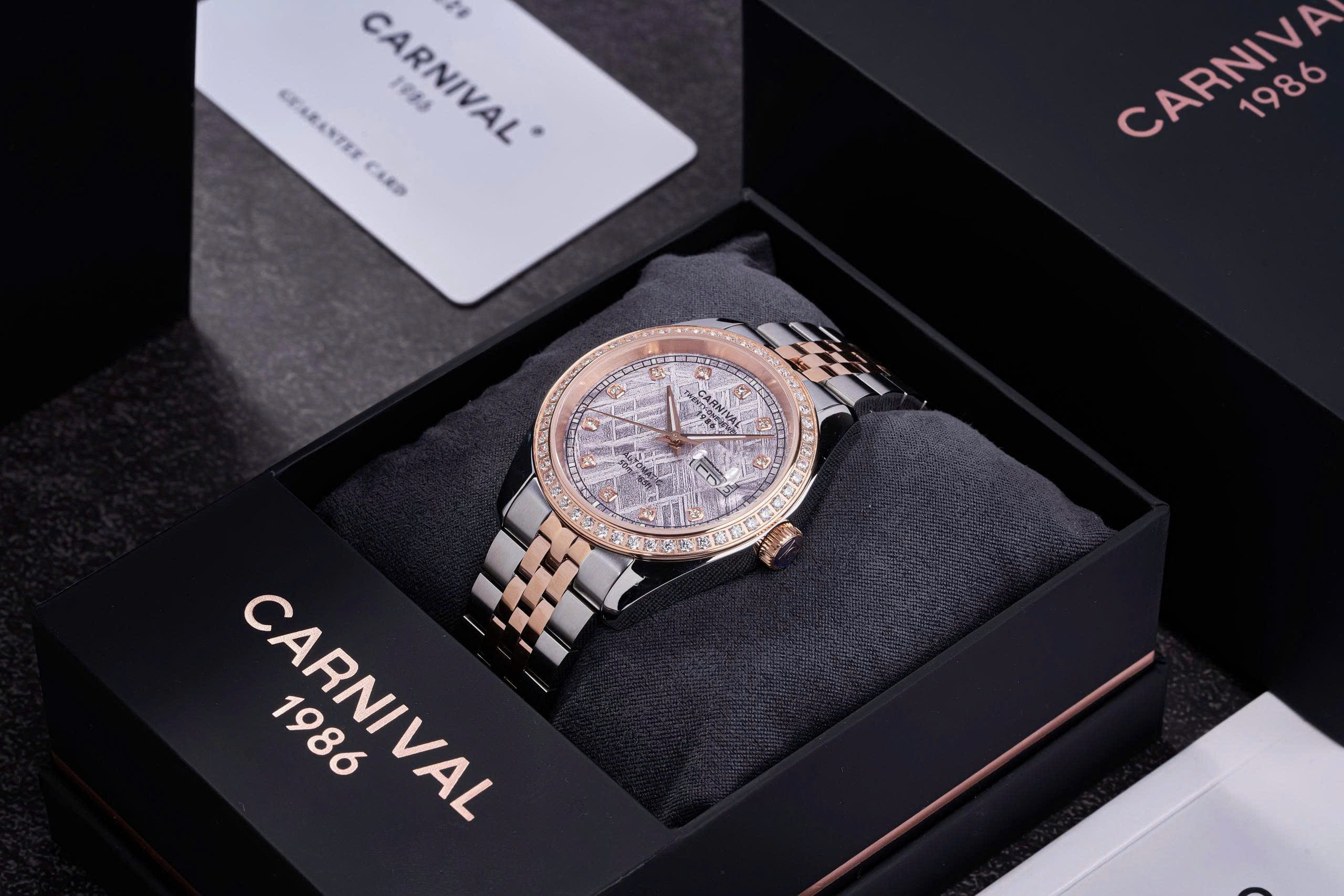Đồng Hồ Carnival Nam 8131G2-CH-TT 2 Đồng Hồ Carnival Nam 8131G2-CH-TT (Thiên Thạch)