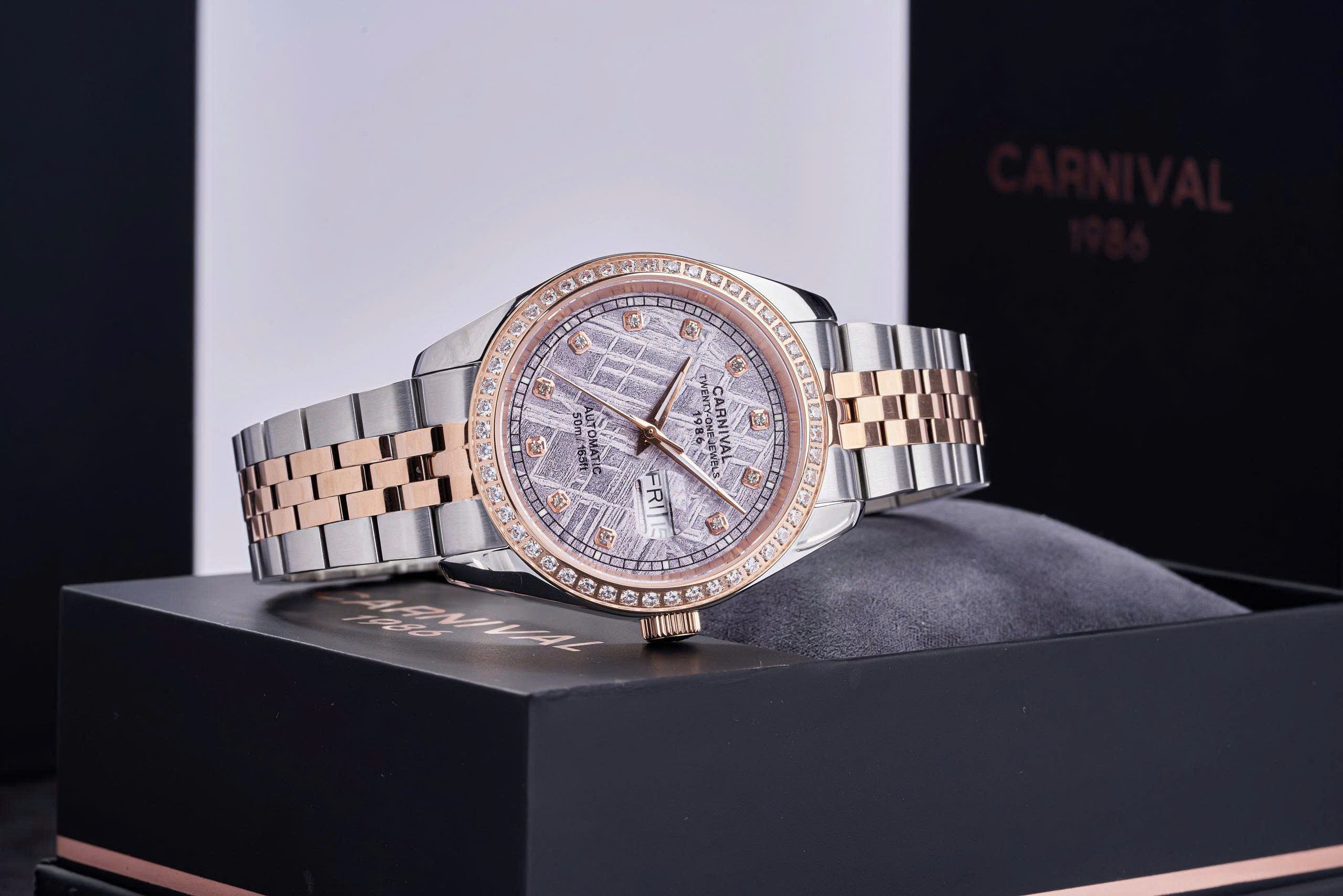 Đồng Hồ Carnival Nam 8131G2-CH-TT 3 Đồng Hồ Carnival Nam 8131G2-CH-TT (Thiên Thạch)