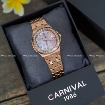 Alternative view of Đồng Hồ Carnival Nữ 8160L2-VH-HK (Xà Cừ Hồng)