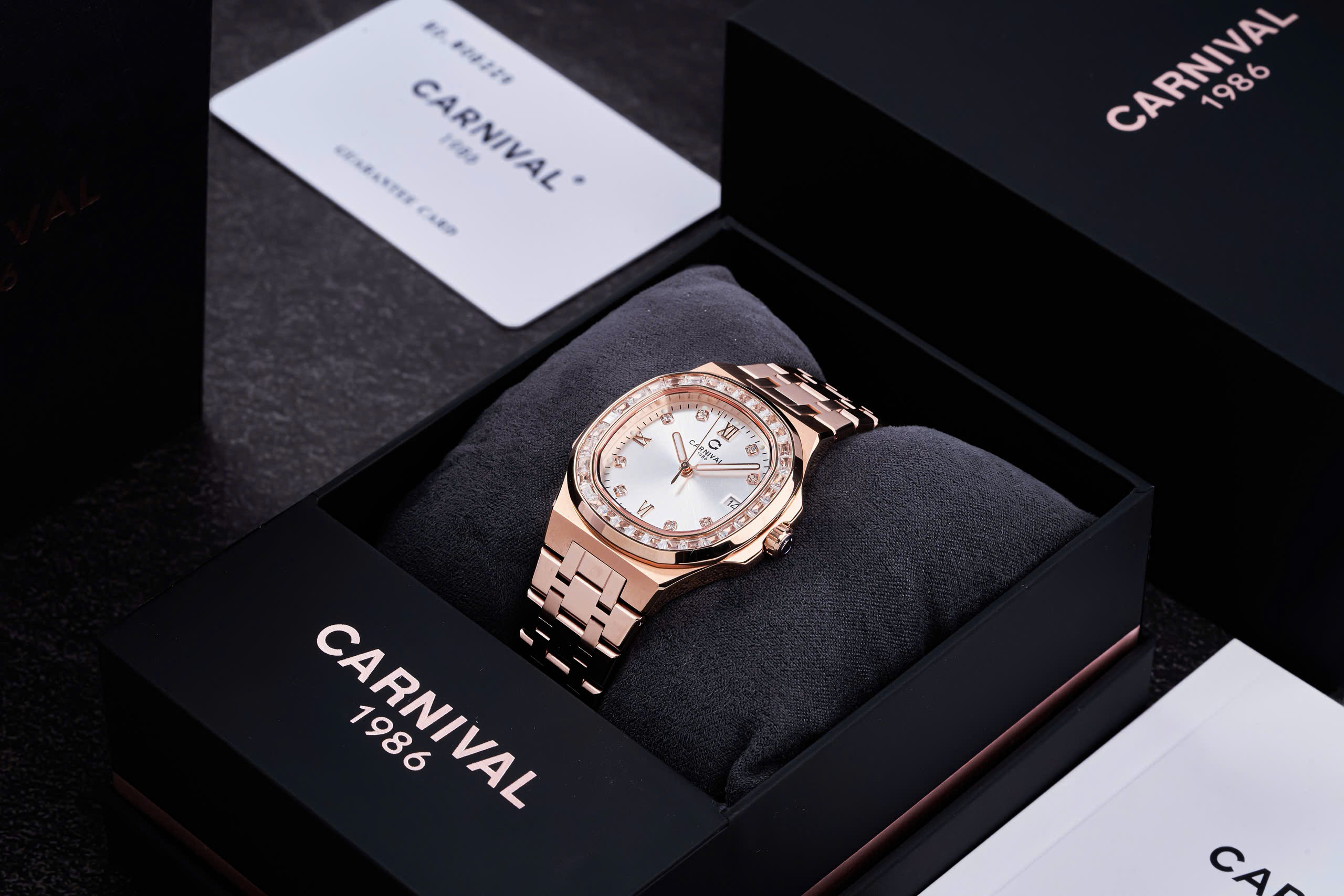 Đồng hồ CARNIVAL Nữ 8160L2-VH-T 2 Đồng hồ CARNIVAL Nữ 8160L2-VH-T - Ảnh 2