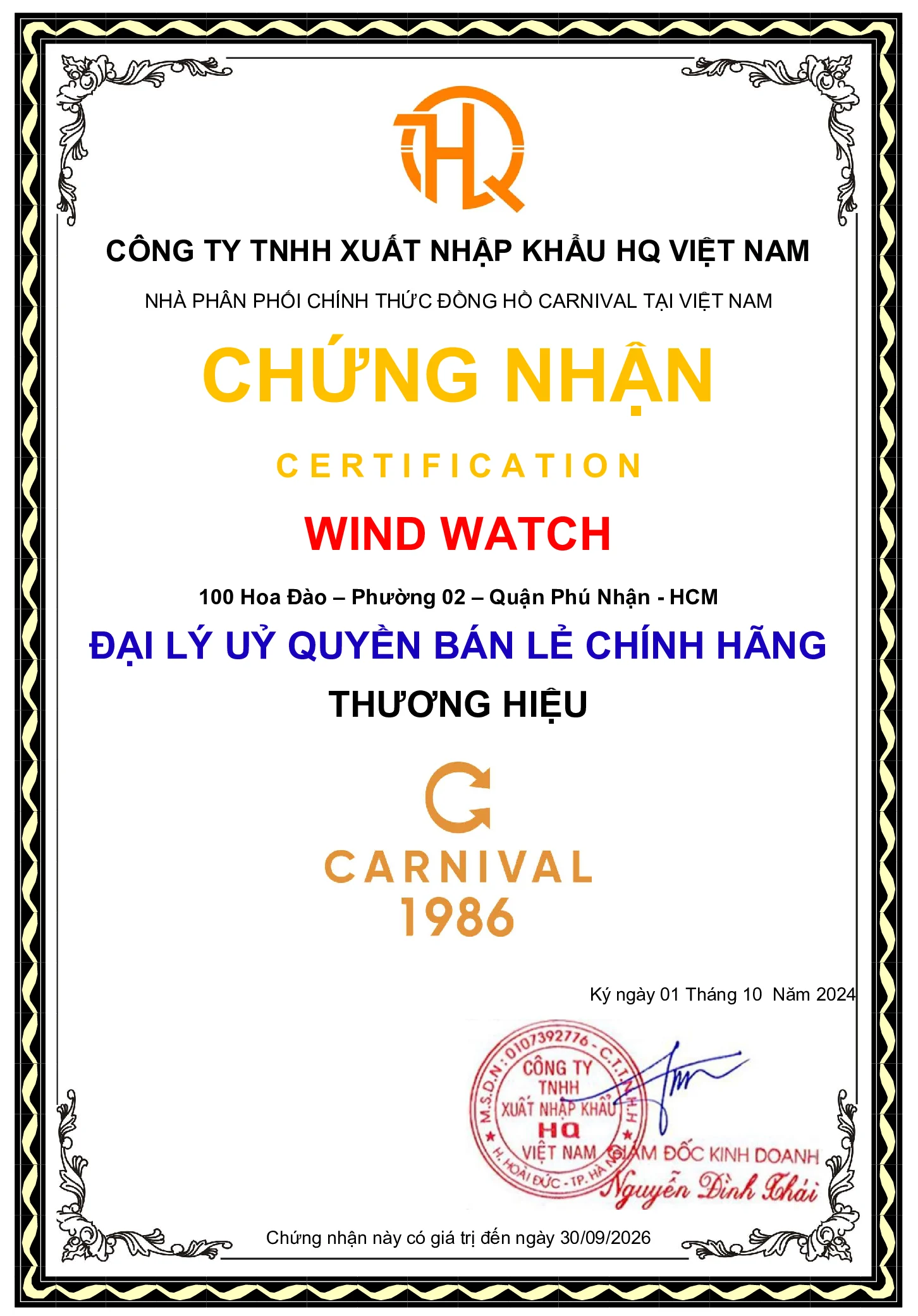 Đồng Hồ Carnival Nữ 8160L2-VT-D 2 Đồng Hồ Carnival Nữ 8160L2-VT-D - Ảnh 2