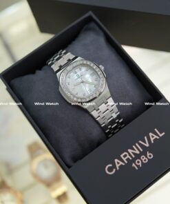 Alternative view of Đồng Hồ Carnival Nữ 8160L2-VT-TK (Xà Cừ Trắng)