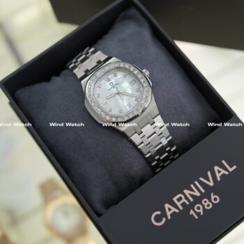 Alternative view of Đồng Hồ Carnival Nữ 8160L2-VT-TK (Xà Cừ Trắng)